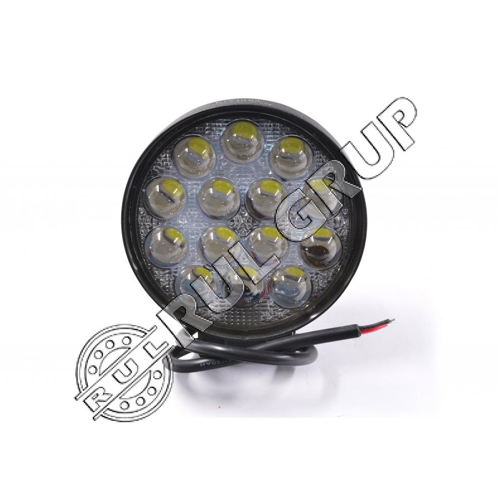 LAMPA PROIECTOR 14 LED 10-30V 42W ALB ROTUNDA BK69057S 